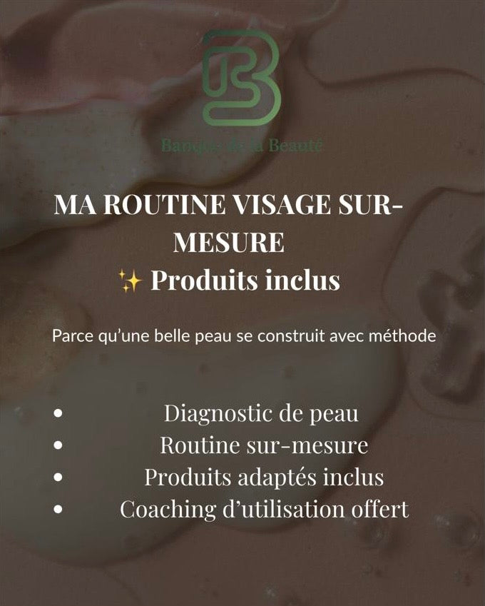 Routine skincare complète coaching et produits inclus