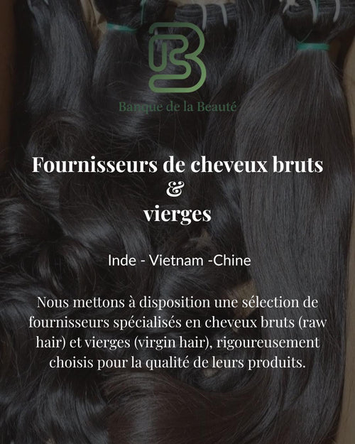 Contacts de fournisseurs