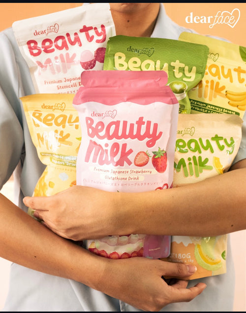 Cocktail de glutathione,collagène,probiotique, céramide , acide hyaluronique beauty milk