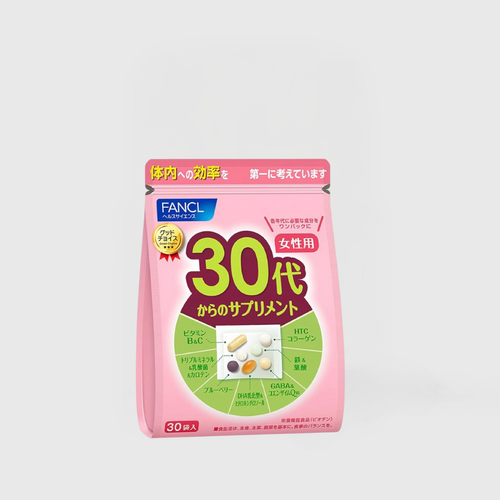 Compléments alimentaires pour les femmes  Mine fatiguée Fancl - 30 packs