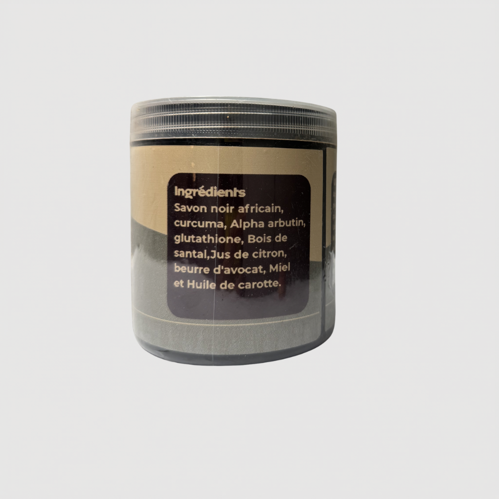Savon noir nigérian éclaircissant 500g